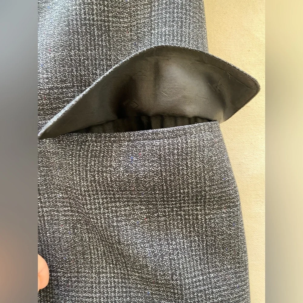 1930s Union Made Strictly Custom Tailoring Dark Grey Men's Blazer Mob Clean Cut - Picture 4 of 12